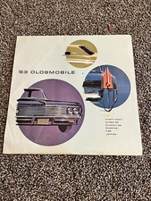 1963 Oldsmobile Original Brochure 98 Starfire Super 88 Dynamic Wagon F85 Jetfire