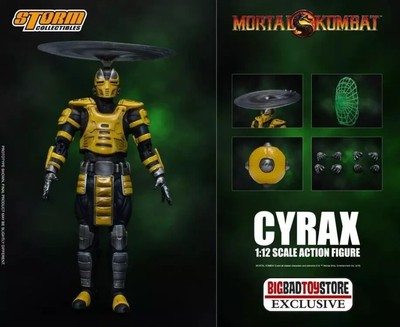 Storm Collectibles Mortal Kombat : Cyrax Action Figure BBTS EXCLUSIVE