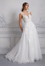Morilee Bridal Collection Style 5926 CHRISTINE Ivory/Porcelain Solid Size 14