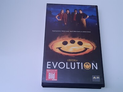 Evolution 2001 VHS German PAL Video Großbox David Duchovny Julianne Moore