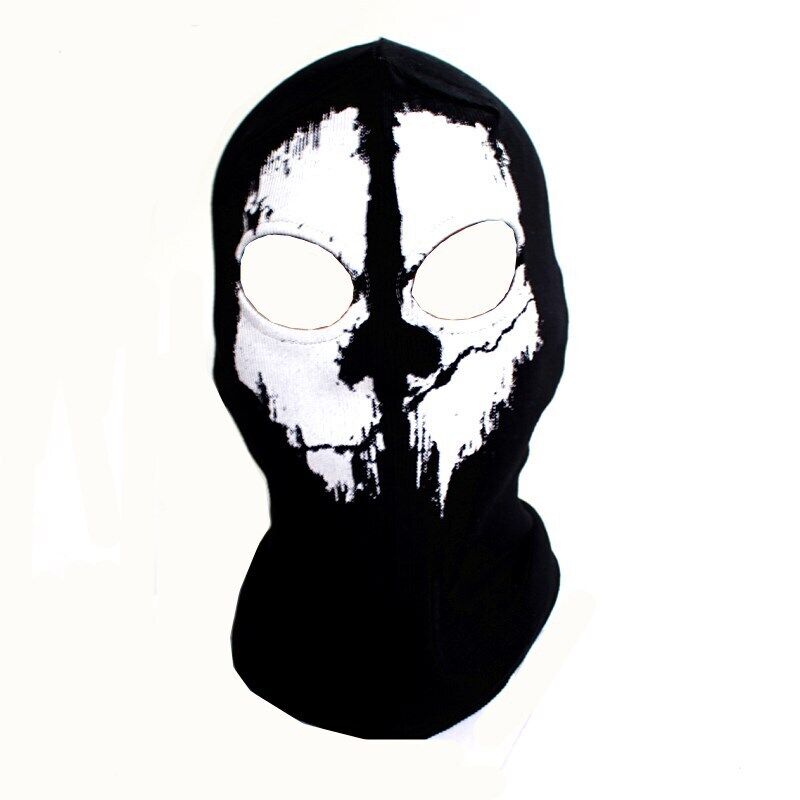 Call of Duty 10 Ghost COD Skull Full Face Mask Ski Skateboard Bike Hood