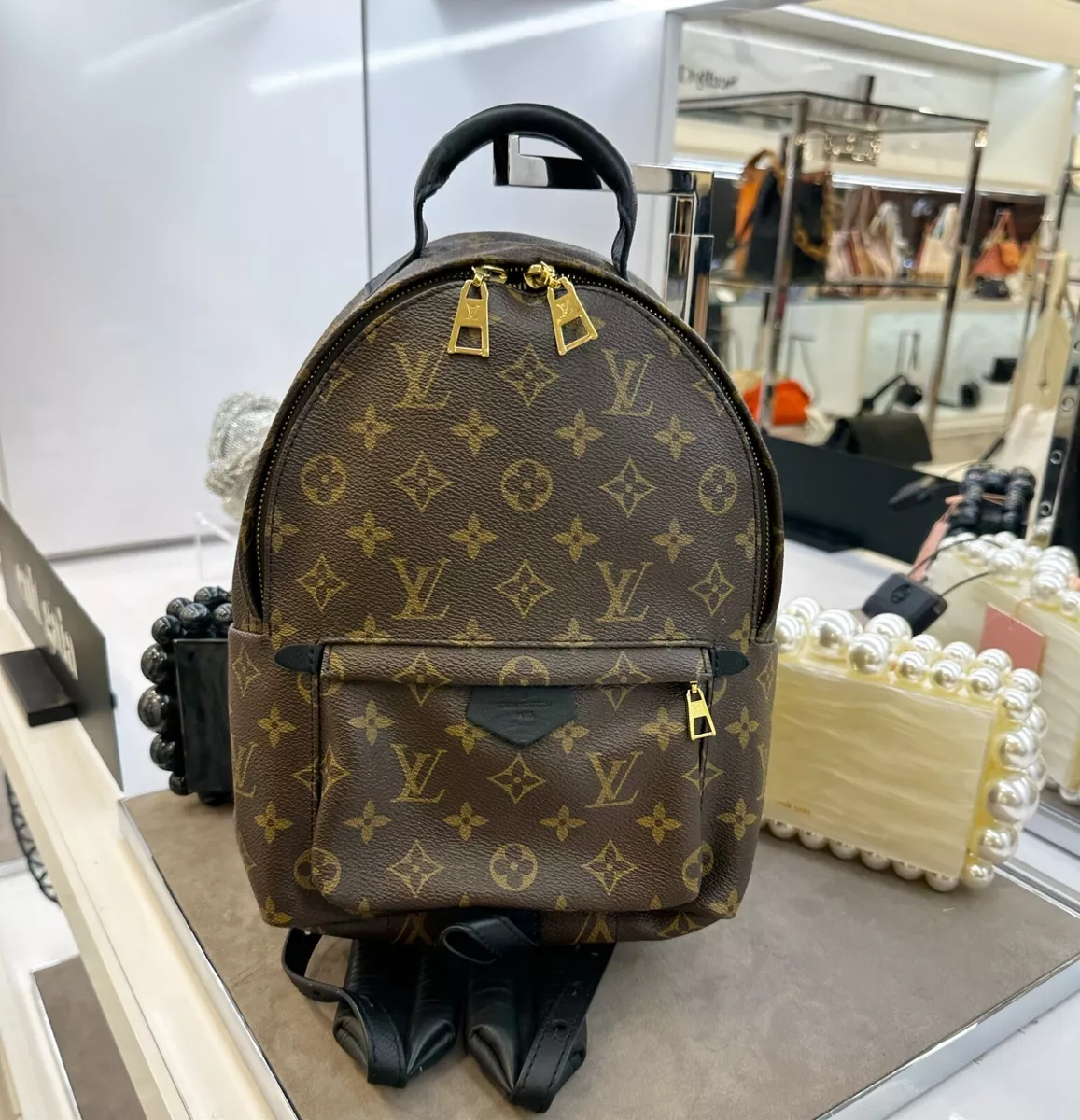 Louis Vuitton Monogram Canvas Palm Springs Mini Backpack