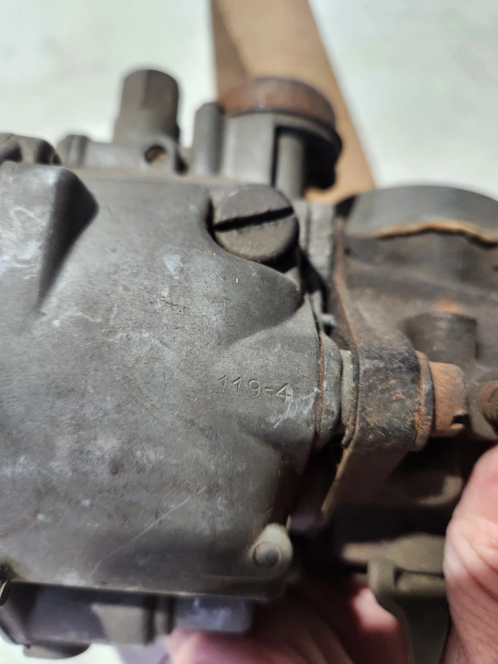 Carburador vintage Chandler Groves único de 1 barril carburador 12r-9 Foto 4 de 4