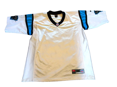 ユニフォーム 90s Nike Panthers Jersey Made in USA Vintage Nike Carolina Panthers 90s NFL Issued Jersey Adult