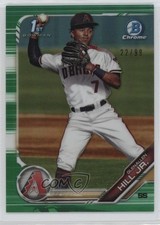 2019 Bowman Draft Chrome Green Refractor 22/99 Glenallen Hill Jr #BDC-167 7eo