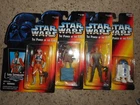 Lot 4 Kenner Star Wars Power Force POTF2 4 figures, ESB Dagobah, Yoda R2-D2 Luke