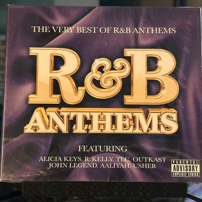 R&B ANTHEMS CD 3-disc Set 2013 Sony Music R&B Soul Hip Hop Compilation Explicit