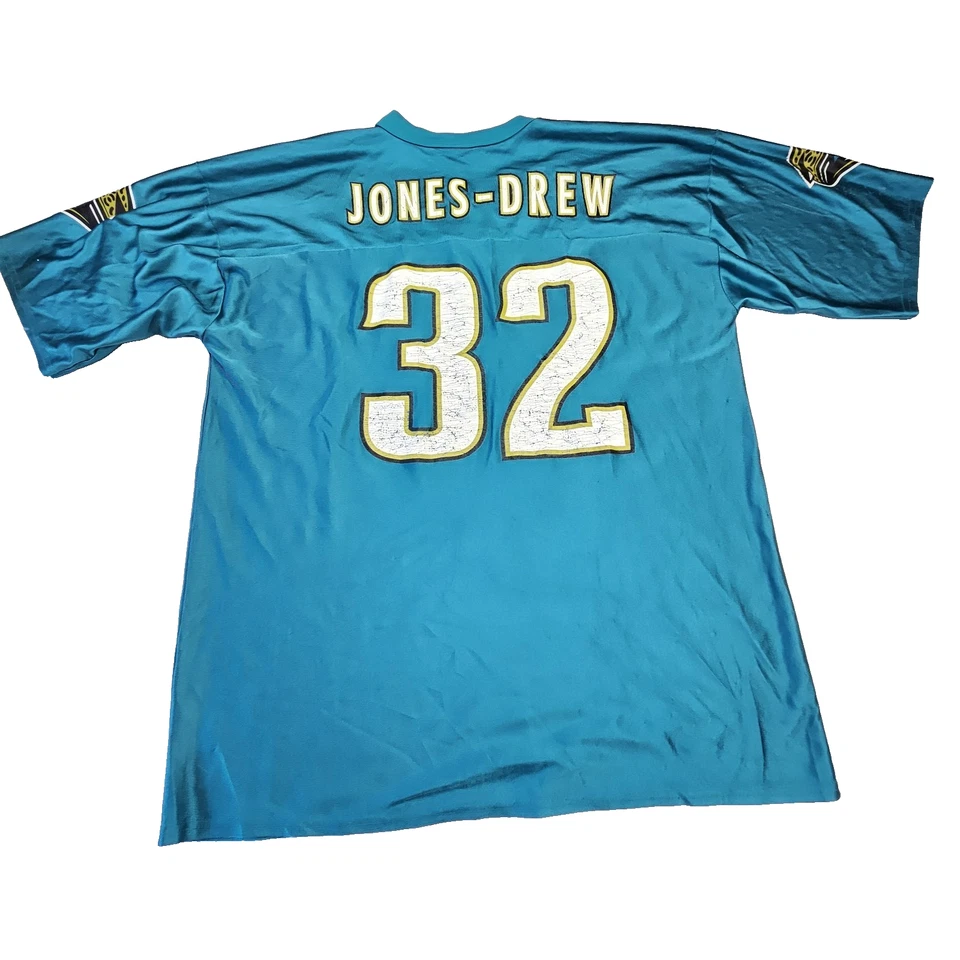 Camiseta deportiva de fútbol americano de la NFL 32 XL Jacksonville Jaguars Maurice Jones-Drew Team Apparel Foto 2 de 4