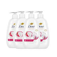 Dove Advanced Care Hand Wash 4 Count for Effectively Washing Away Dirt  Germs,