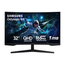 SAMSUNG 32" Odyssey G55C QHD 1000R Curved Gaming Monitor 1ms HDR10 165Hz