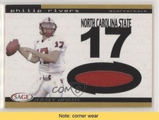 2004 SAGE Jersey Update Philip Rivers #15 READ 0q3