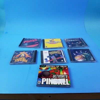 Lot of 7 windows 95/98 arcade PC games Pinball and others