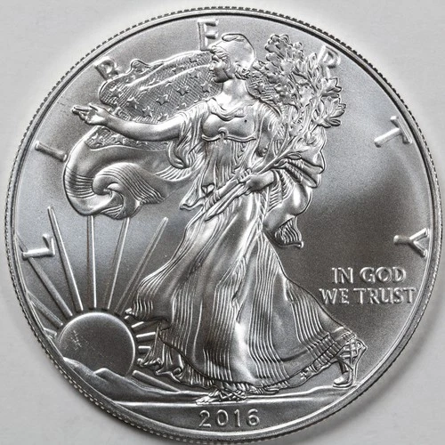 2016 American Silver Eagle (BU) in a Capsule - PRISTINE - ORIGINAL OWNER!