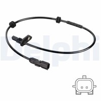 Delphi ABS Sensor Raddrehzahl Hinten Rechts FüR Renault Captur Clio IV J5 BH