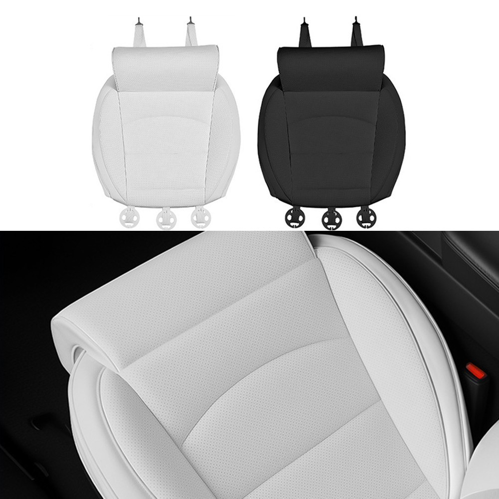 Seat Cover with Memory Foam Leg Support for Tesla Model Y 2026 Model 3 Interior