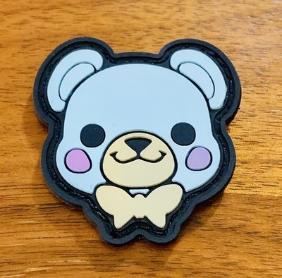 Blizzard Blizzcon Badge Patch Bag Heroes Of The Storm HotS Cuddle Bear Stitches