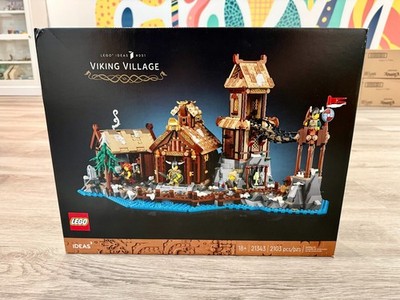 LEGO Ideas Viking Village   New, Sealed, Unopened (21343)