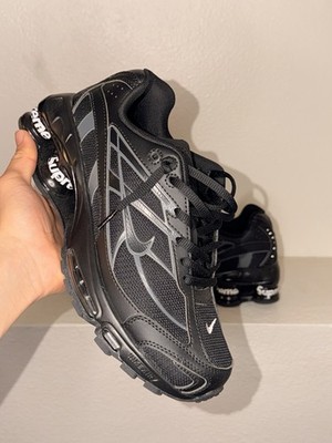Nike Shox Ride 2 x Supreme Black DN1615-001 Triple Black Collab Sneaker SZ
