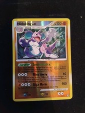 Very LP Pokemon Nidoking 29/111 - Rare Reverse Holo Platinum Rising Rivals 2009  on eBay