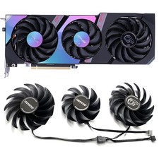 For Colorful RTX3080 3070ti 3060 IGAME UltraWhite Graphics Card Cooling Fans