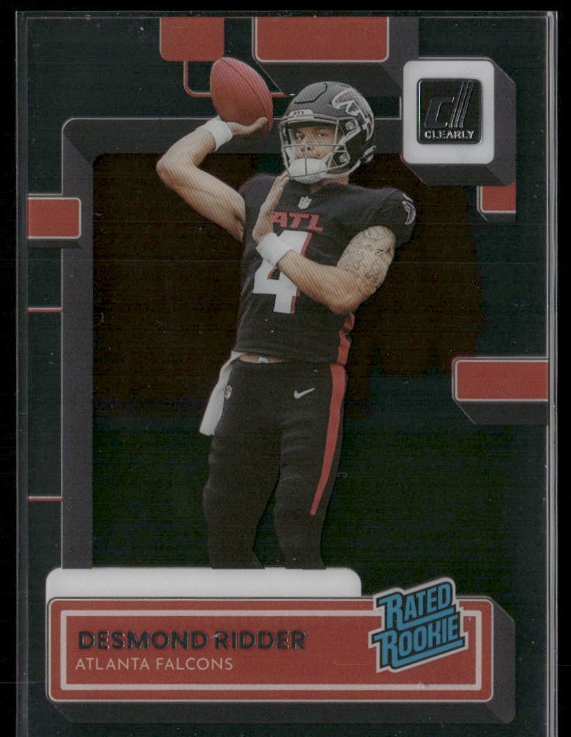 2022 Clearly Donruss #52 Desmond Ridder