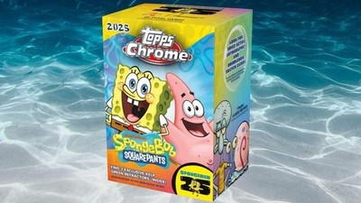 2025 Topps Chrome SpongeBob 25th Anniversary - Food Reviews *YOU PICK*