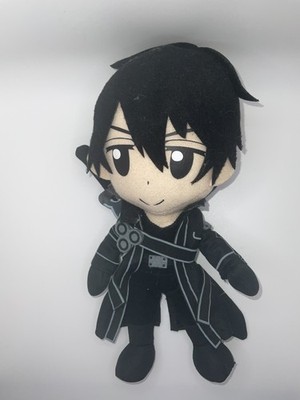 Sword Art Online Kirito 8'' Tall Plush Toy Doll  Swordsman