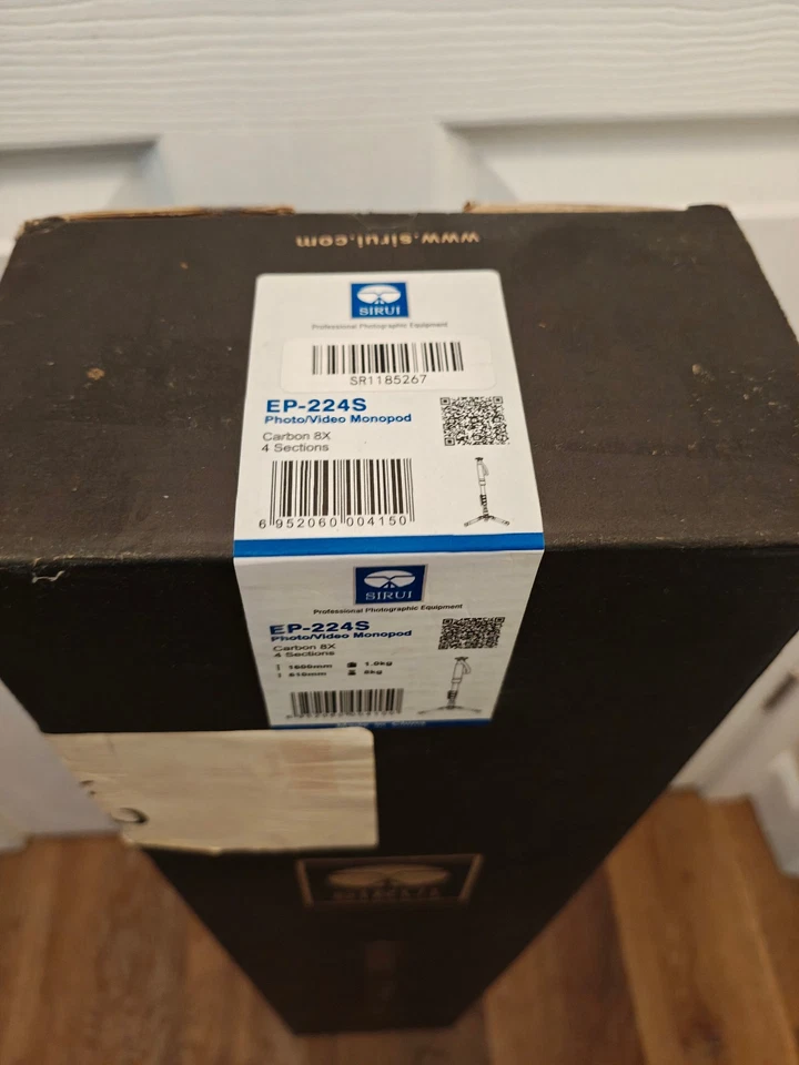 Sirui EP-224S Carbon Fibre Photo/Video Monopod With Support Feet MINT - Image 2 of 3