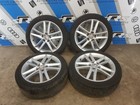 Set of 4 MK2 Seat Leon FR Alloy Wheels  225 45 17 Tyres 5 x 112 5P0 601 025 M