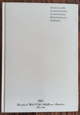 IWC Katalog "Die Uhren von IWC." Sammelband, 1994