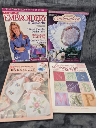 Embroidery By Machine &swing Proyec 4 Magazine Pre-owned 