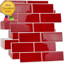 Premium Peel and Stick Kitchen Backsplash Tile Stickers Self Adhesive Stic