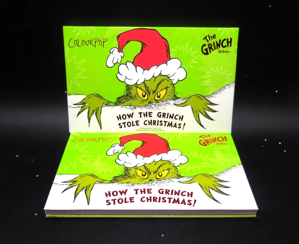 Colourpop How the Grinch Stole Christmas! Paleta de sombras 15 pan 18,0 g nova na caixa - Imagem 4 de 4