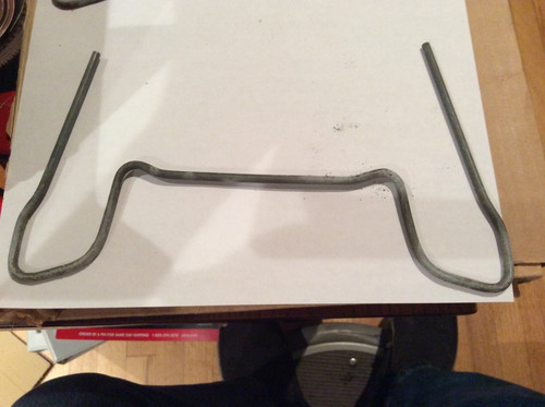 Vintage Metal Tire Stand Display Sign Rack Holder Legs { pair)