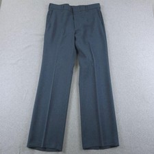 Vintage Levis Action Slacks Pants Mens 32x32 Blue STA-PREST Dress 70s Trousers