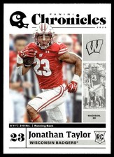 2020 Panini Chronicles Draft Picks Jonathan Taylor Rookie Indianapolis Colts #10