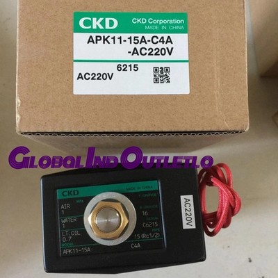 1PC New CKD APK11-15A-C4A-AC220V Solenoid Valve Fast Shipping