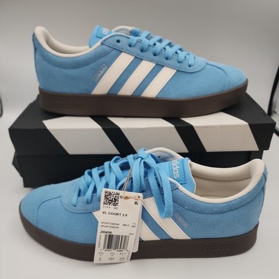 Men's Adidas VL Court 2.0 JI0496 Suede Upper Great Color ! Sz 8 New