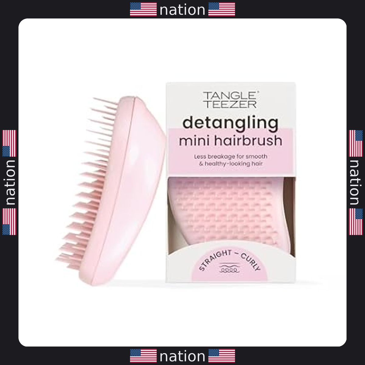 Tangle Teezer Original Detangler Mini Brush - Travel Size