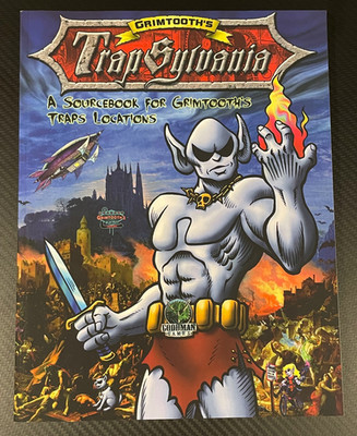 Grimtooth's Trapsylvania Goodman Games DCC RPG Virgin Art Matte Cover No Barcode