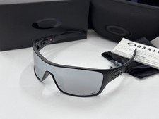 New Oakley Turbine Rotor OO9307 Men's Sunglass Black Frames/Silver PRIZM Lenses