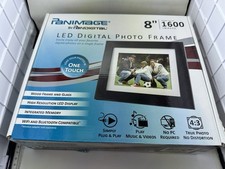 PANIMAGE 8" HD Digital Photo Frame LED/w Remote WIFI  Bluetooth Compatible