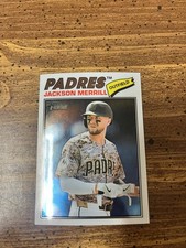 2026 Topps Heritage Chrome #351 - Jackson Merrill - San Diego Padres