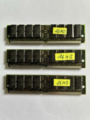 48MB (3x16MB) Edo RAM Speicher, Commodore Amiga Blizzard 1230,1240,1260 SCSI-Kit
