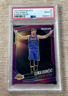 Luka Doncic 2024 Prizm Black Purple SSP PSA 10 💎 True 1st Yr Lakers Color Match