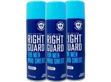 Right Guard Sport Antiperspirant  Deodorant Spray  6 Ounce Pack of 3 