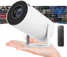 PROJEKTOR SMART ANDROID 2024 130 ZOLL WIFI MIRACAST FILME, SPIELE, PRÄSENTATIONE