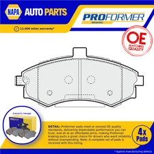 Brake Pads Set fits HYUNDAI ELANTRA XD 1.6 Front 01 to 06 Proformer Quality