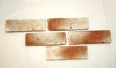 Halstead TopTile - Kiln Dried Thin Brick Veneer - Color: Burnt Red - Clay Brick