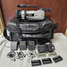 Canon GL2 3CCD MiniDV Camcorder Bundle Charger Batteries Azden Parts Repair ONLY